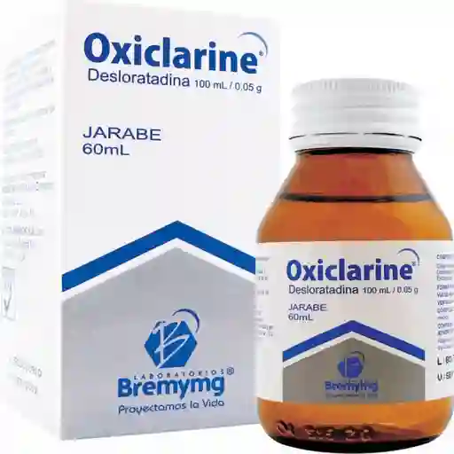 Oxiclarine Jarabe (0.05 g / 100 mL)