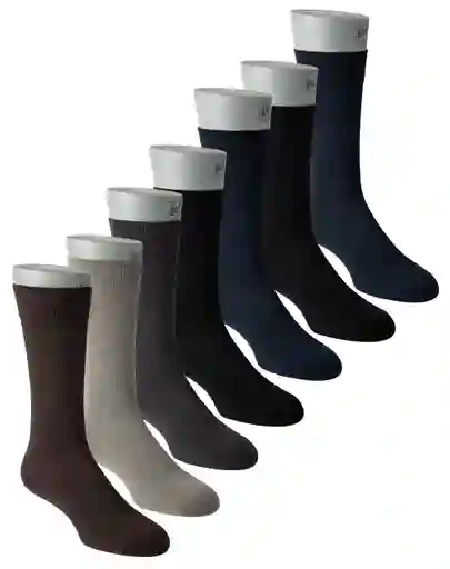Media Larga Casual Con Algodòn Masculino Mawel X7 Gef Talla 10-12