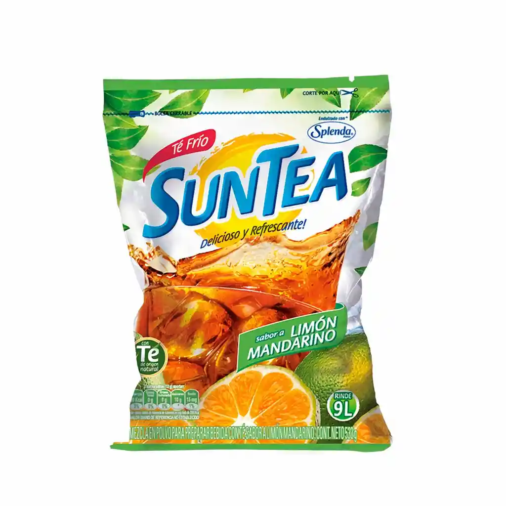 Suntea Té en Polvo Sabor Limón Mandarino