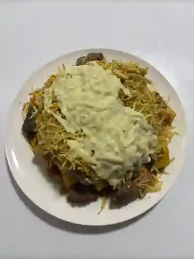 Salchipapa para 2 Mas Gaseosa