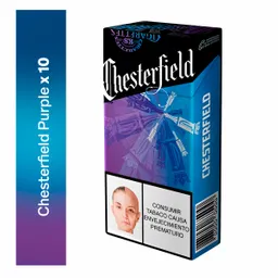 Chesterfield Purple X10 Cigarrillos
