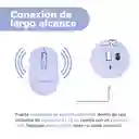 Mouse Inalámbrico Life is For Fun Morado Lw13Mc Miniso