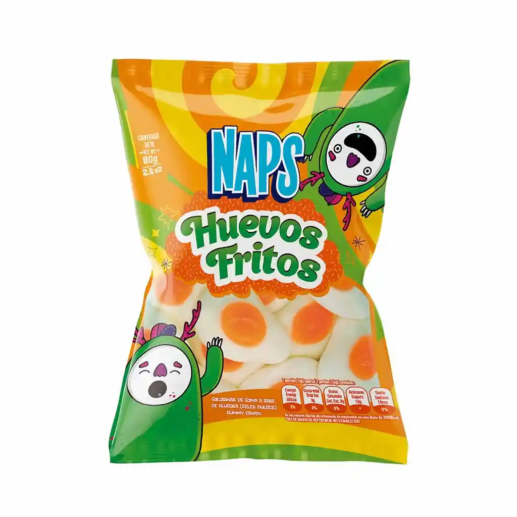 Naps Gomas Huevos Fritos