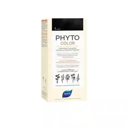 Phyto Tinte Para el Cabello Phytocolor Black 1