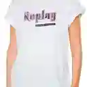 Replay Camiseta Jersey Garment Dyed Light Cotton Talla L