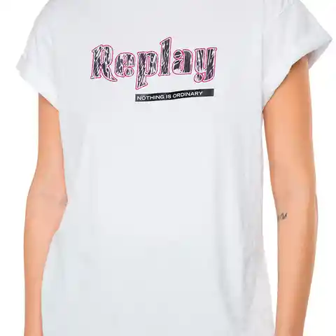 Replay Camiseta Jersey Garment Dyed Light Cotton Talla L