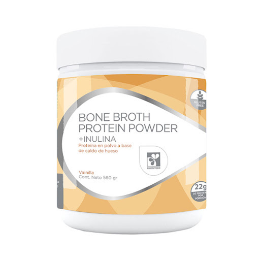 Bone Broth Proteinpowder Inulina Sabor a Vainilla