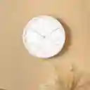 Present Time Reloj de Pared Mecanismo Silencioso Belle Blanco