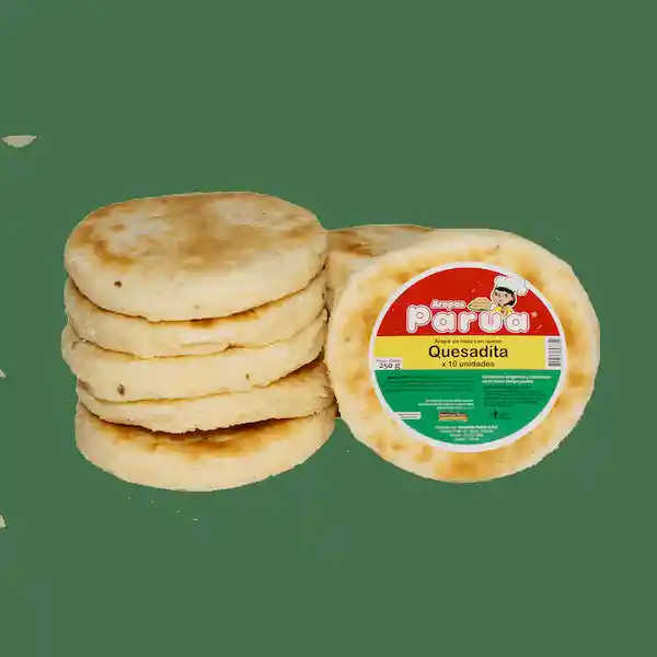 Parúa Arepa Quesaditas Paquete