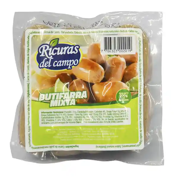 Ricuras Del Campo Butifarra Mixta