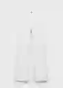 Jean Catherin Blanco Talla 32 Mujer Mango
