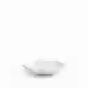 Plato Snowflake Blanco 14 cm Ambiente Gourmet