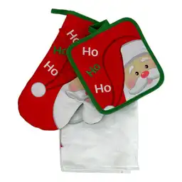 Set Navideño Coge Olla Guante Toalla 1700100167 Finlandek