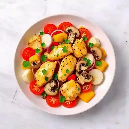 Pollo Y Vegetales
