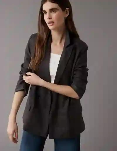 Chaqueta Mujer Negro Talla Medium American Eagle 3503050