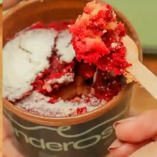 Cookie pie de red velvet