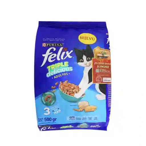 Felix Alimento Para Gato Triple Delicious Mar