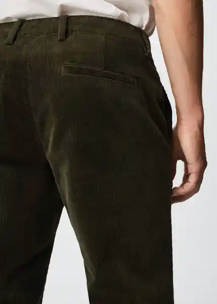 Pantalón Berdam Dark Caza Talla 42 Hombre Mango