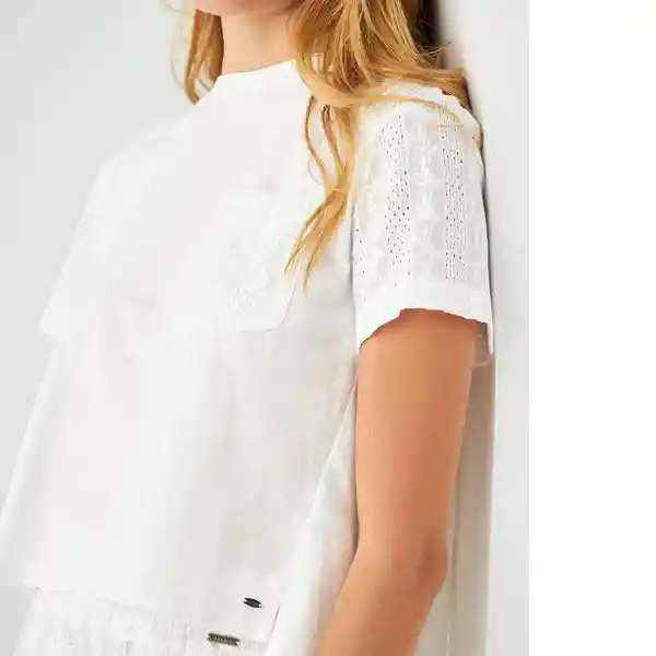 Camiseta Blanco Talla XL 601F006 114001 Esprit