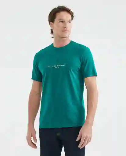 Camiseta Graphic Verde Perenne Ultraoscuro XXL Chevignon