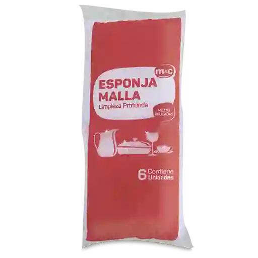 Esponja Malla M&c Blanca