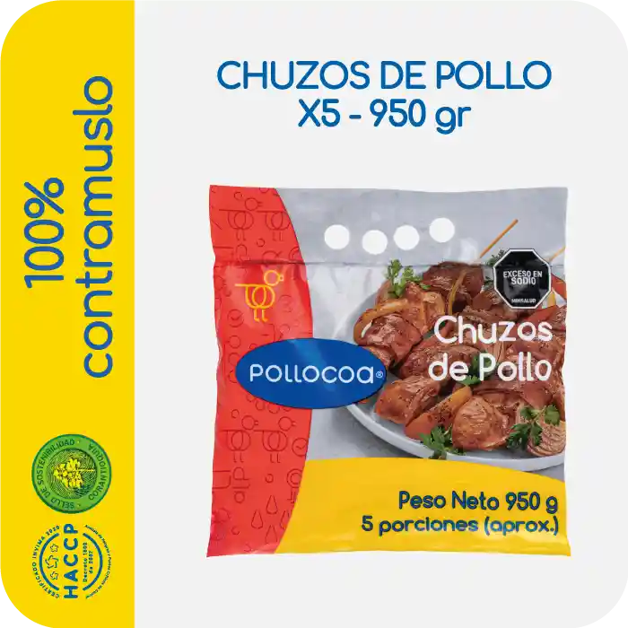 Pollocoa Chuzos de Pollo