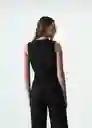 Enterizo Kala Mujer Negro Puro Ultraoscuro Talla L 563G331 Naf Naf