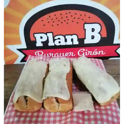 Trio de Perros Plan B Burguer