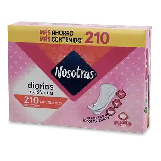 Nosotras Protector Diario Multiestilo