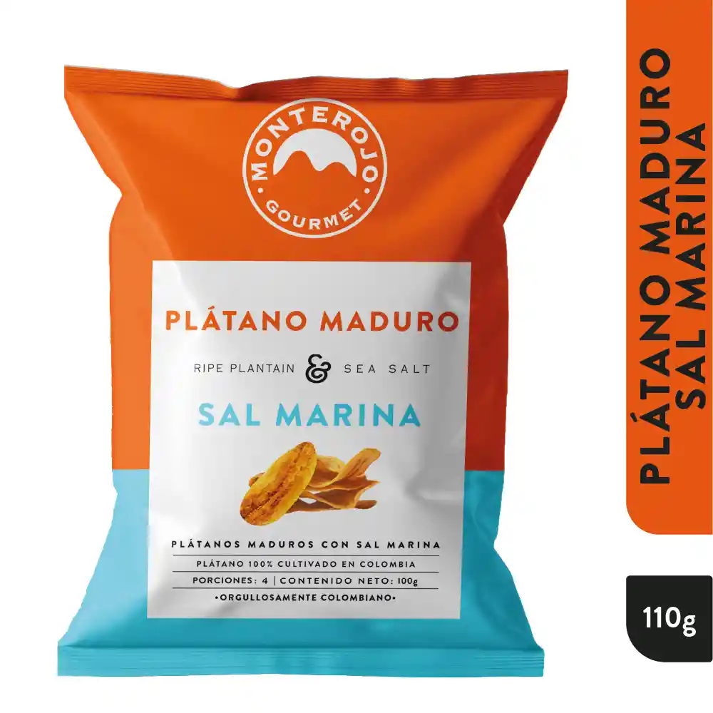 Monte Rojo Platanos Maduros 110gr