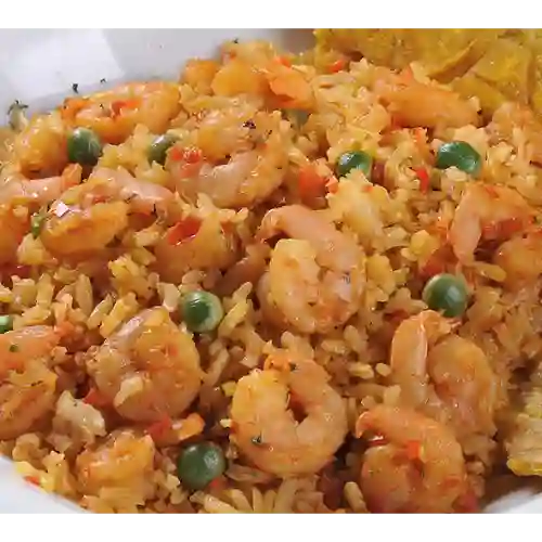 Arroz con camarones