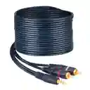 Cable Plug 3.5 mm a 2 Plug Rca de 3.6 m Con Conectores Dorados