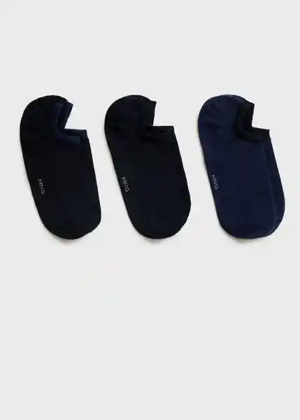 Pack Calcetines Pinknavy Navy Talla 42 Hombre Mango