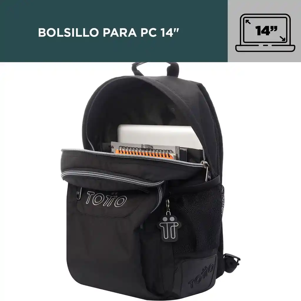 Totto Morral Rayol Color Negro N01