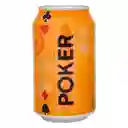 Poker Cerveza Tipo Lager en Lata