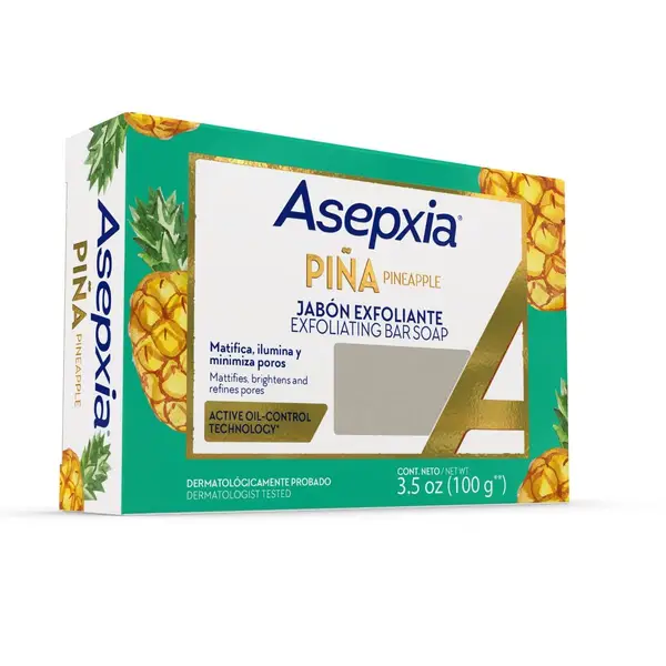 Asepxia Jabón Exfoliante de Piña 