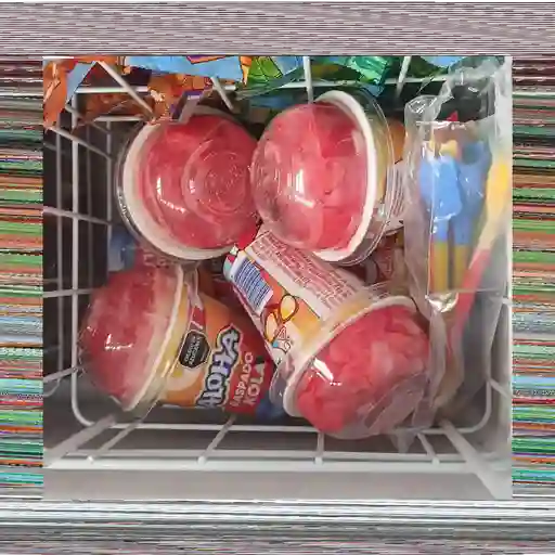 Vaso aloha kola roja