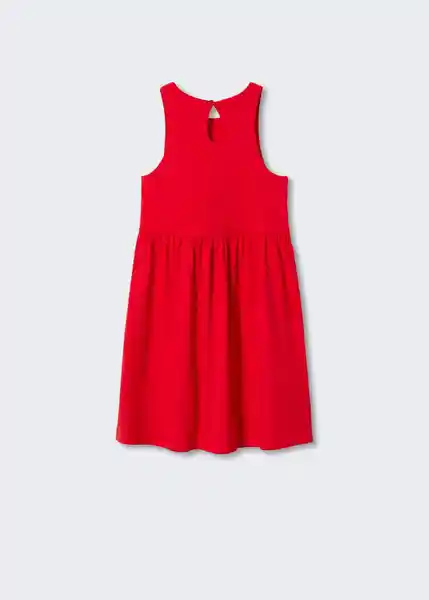 Vestido Lalir Rojo Talla 14 Niñas Mango