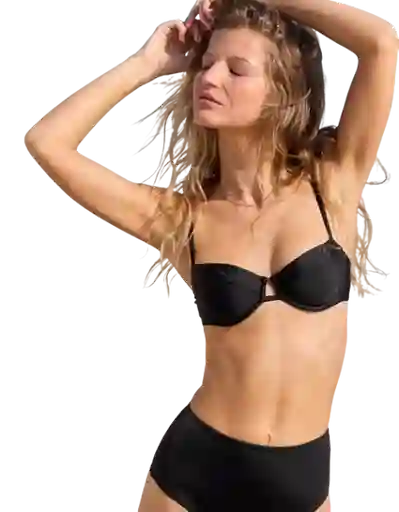 Top Aerie Negro Talla: 36 C 5825073 American Eagle
