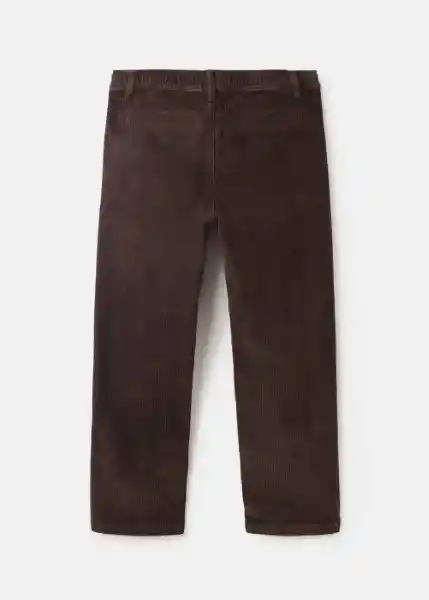 Pantalón Eloi Marron Talla 08 Niños Mango
