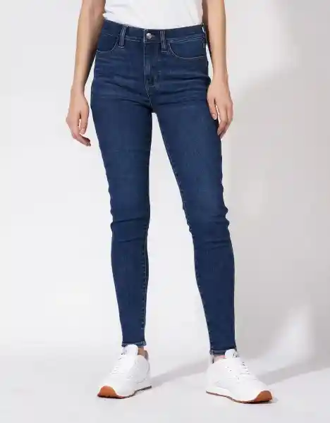 Jean Long High-Rise Jegging Mujer Azul 2 American Eagle