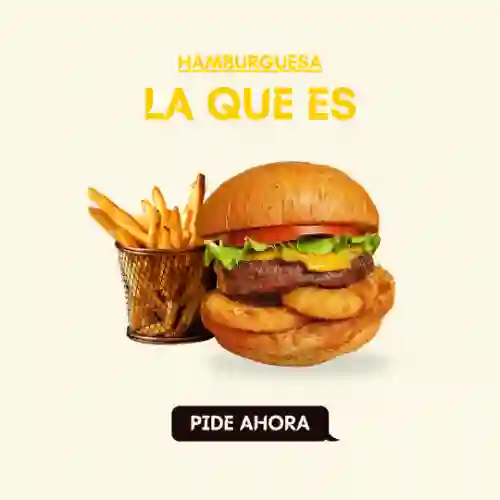 Hamburguesa la que Es