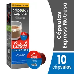 Nutresa Colcafe Capsula Express Cappuccino Vainilla