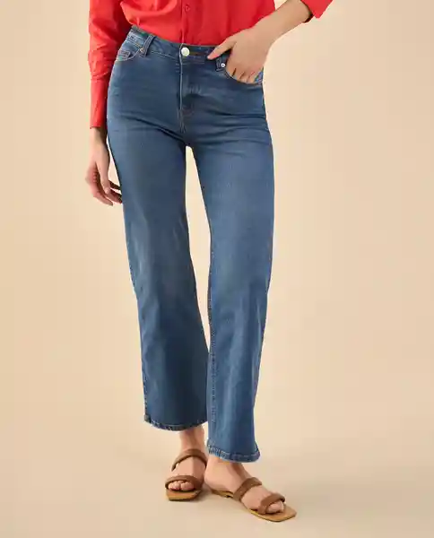 Jean Rivera Medio Azul Talla 14 472G013 Esprit
