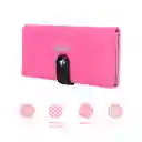 Cartera Para Mujer Grande Coleccion Barbie Rosa Intenso Miniso