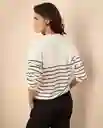 Suéter Tejido Crudo Novia Claro Talla L 661G200 Esprit
