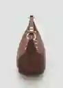 Bolso P Dru Chocolate Talla 99 Mujer Mango