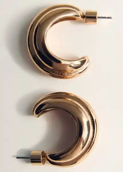 Pendientes Jabel Oro Talla 99 Mujer Mango