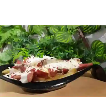 Salchipapas Tradicional