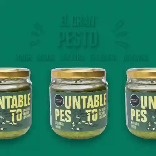 Untable Pesto Vegano 100 Gracias